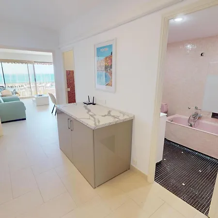 Lägenhet Vaste 2P Climatise Avec Terrasses, Garage Et Wifi A Menton - Fr-1-196-352