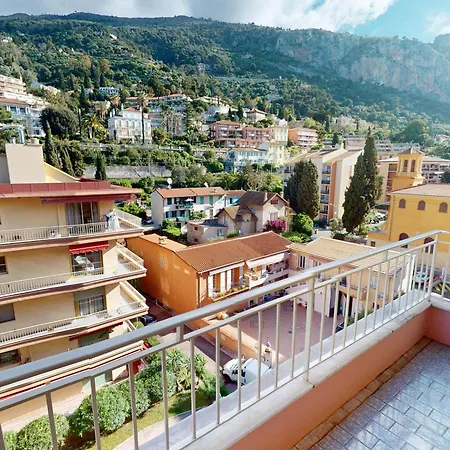 Vaste 2p Climatise Avec Terrasses, Garage Et Wifi A - Fr-1-196-352 * Menton
