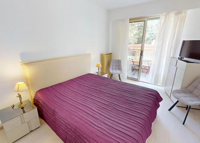 شقة Vaste 2p Climatise Avec Terrasses, Garage Et Wifi A - Fr-1-196-352 *